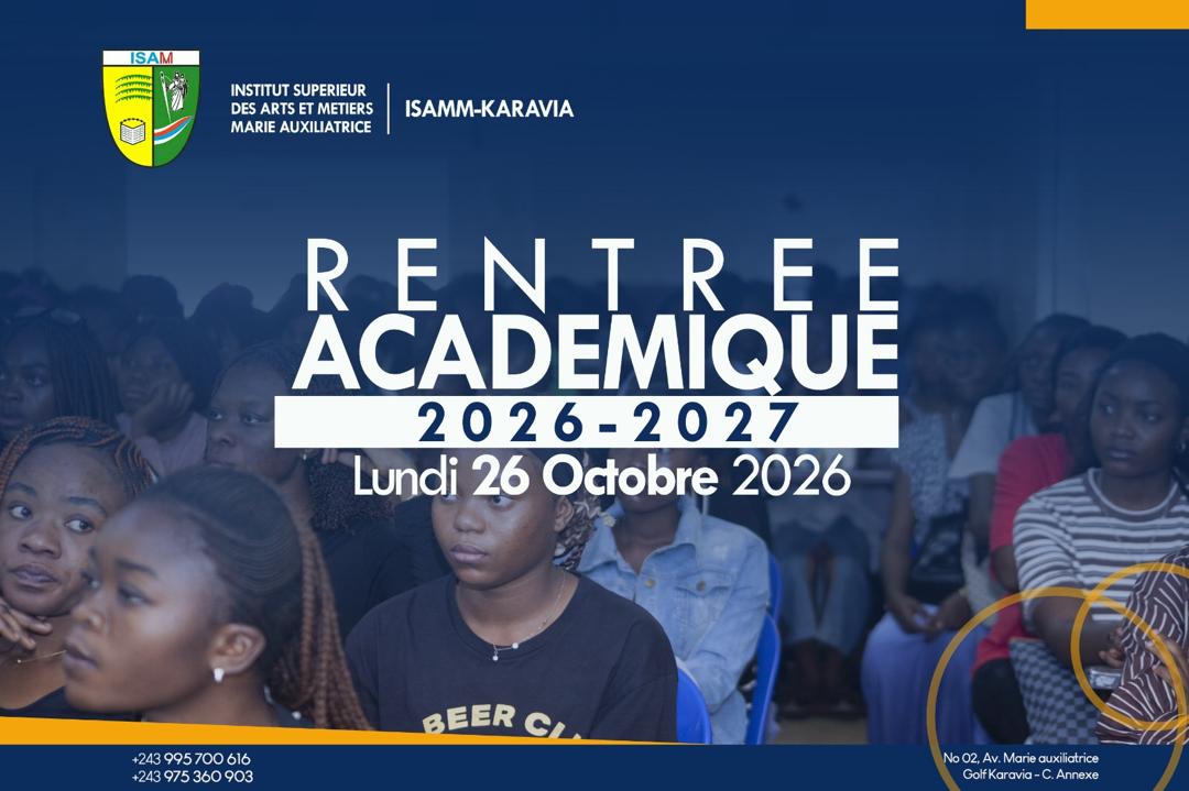 ISAMM : CÉRÉMONIE D’ACCUEIL DES NOUVEAUX ÉTUDIANTS POUR L’ANNÉE ACADÉMIQUE 2026-2027