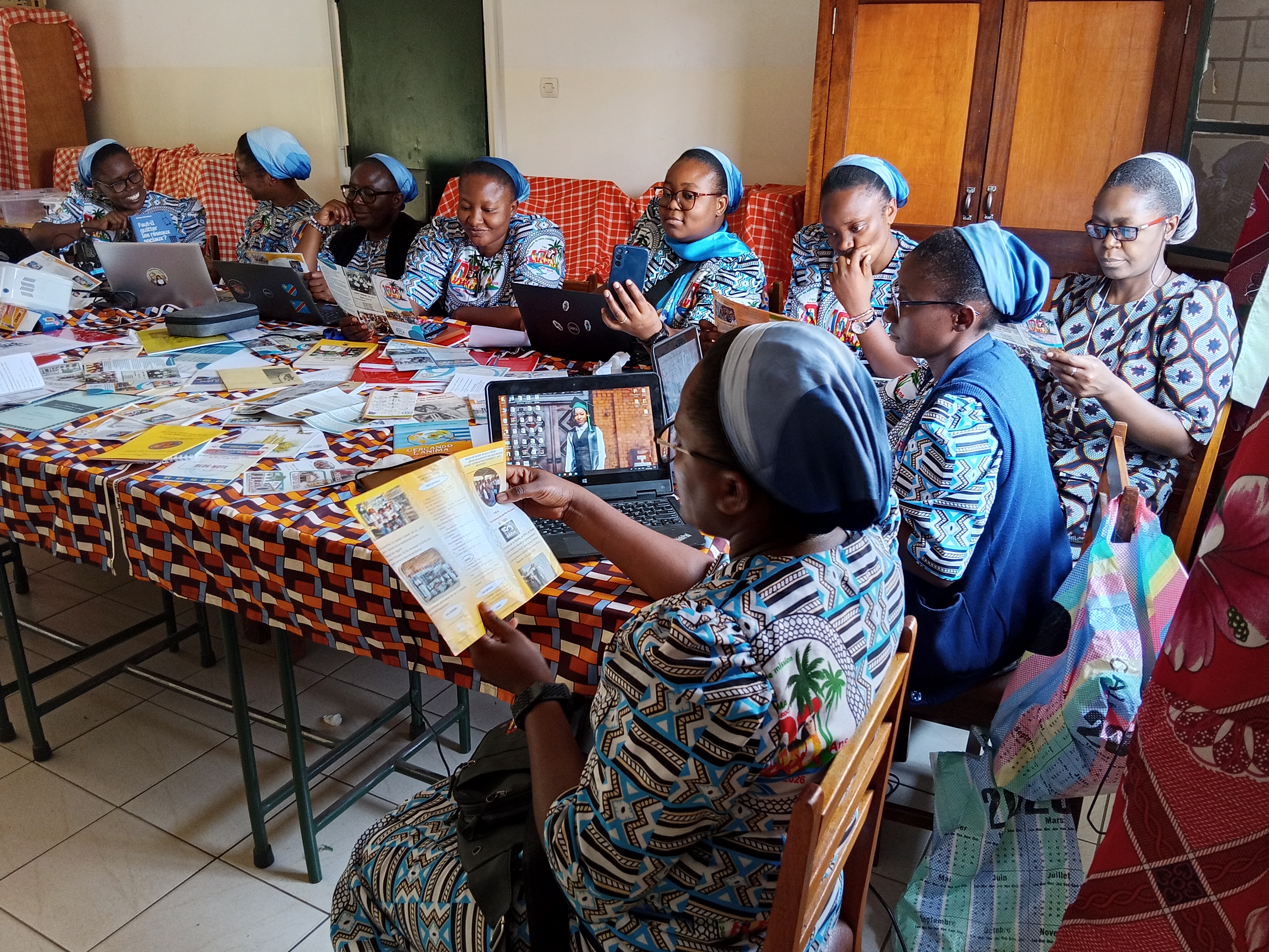 Session de formation de la communication sociale